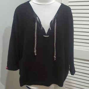 Label + thread cashmere sweater